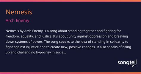 meaning of arch nemesis|Archenemy .